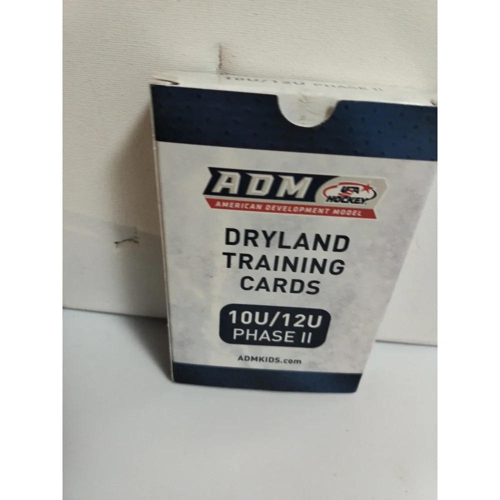 Dryland Training Cards 10U/12U ADM American Development Model NHL Hockey AmKids